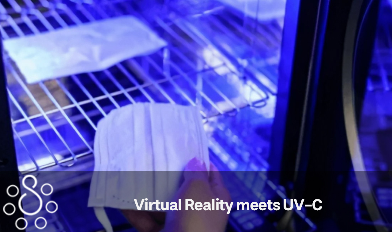 Virtual Reality meets UV-C